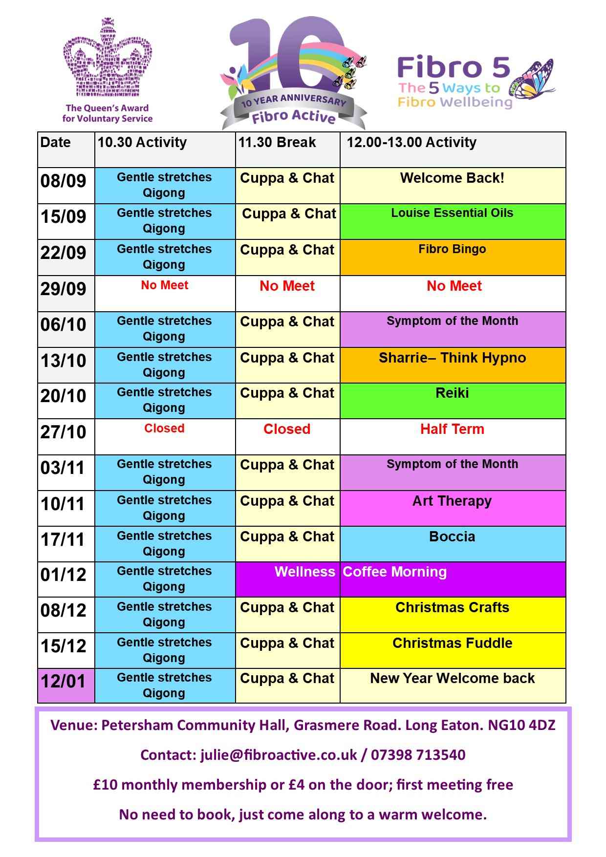 Autumn 2026 programme Autumn 2026 programme